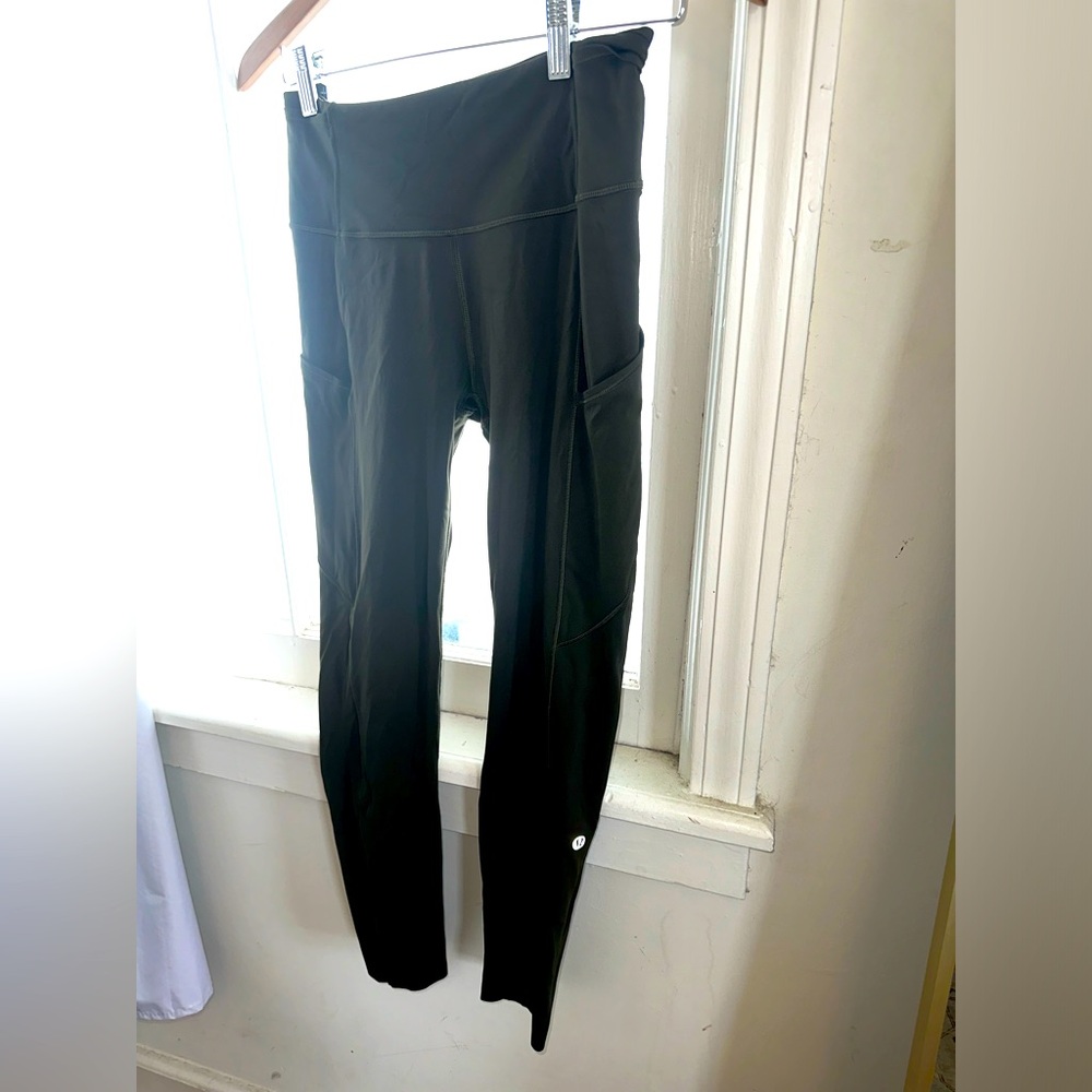 Lululemon Fast and Free Tight 25” legging - Dark Green